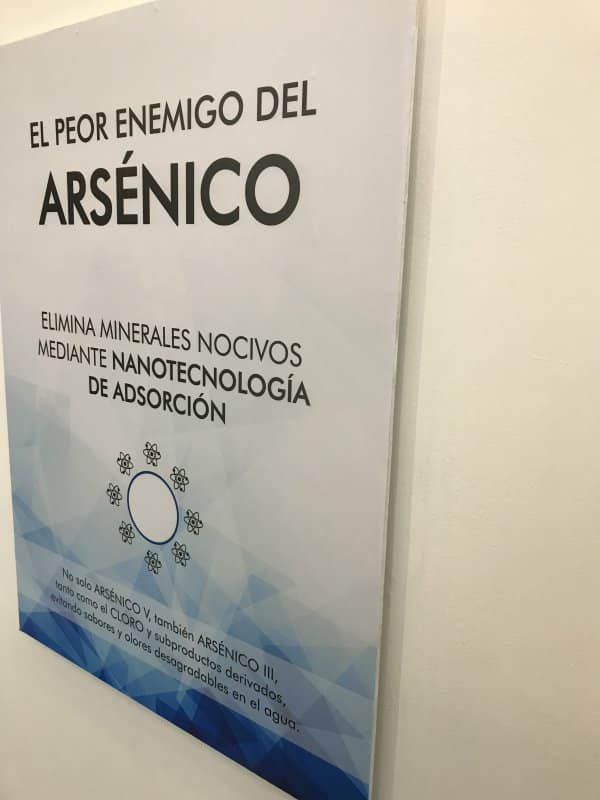El peor enemigo del arsénico, tecnología SENIC OUT HIDROLIT