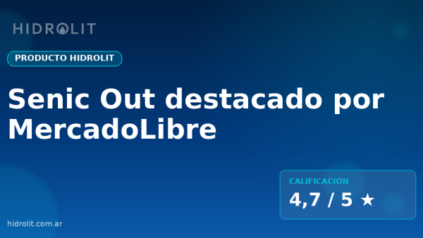 Senic Out: el purificador Hidrolit destacado por MercadoLibre