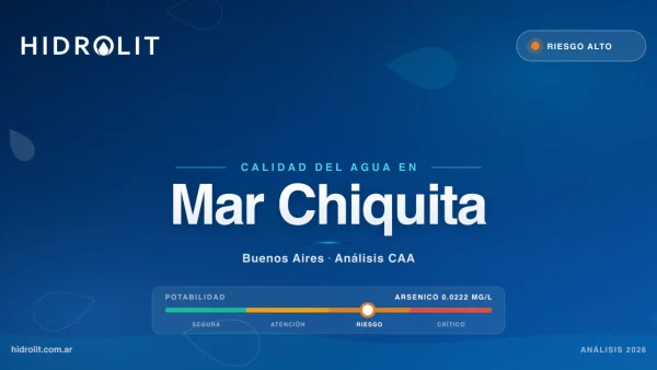 Calidad del Agua en Mar Chiquita, Buenos Aires | Análisis CAA y Soluciones | Hidrolit
