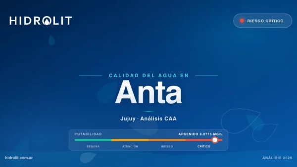 Calidad del Agua en Anta, Salta | Análisis CAA y Soluciones | Hidrolit