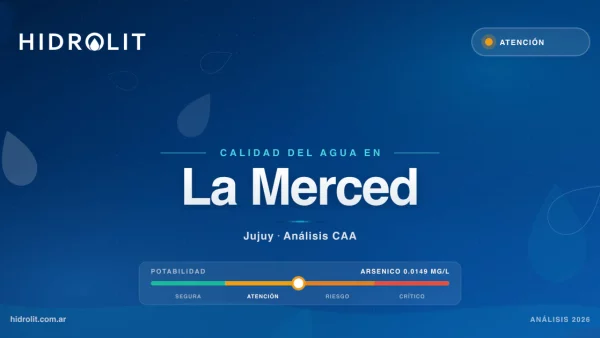Calidad del Agua en La Merced, Salta | Análisis CAA y Soluciones | Hidrolit