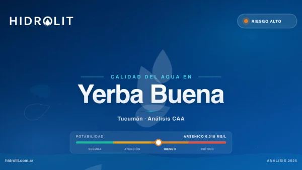Calidad del Agua en Yerba Buena, Tucumán | Análisis CAA y Soluciones | Hidrolit